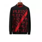 philipp plein sweater homme limited edition wool qp738 plein stripe red